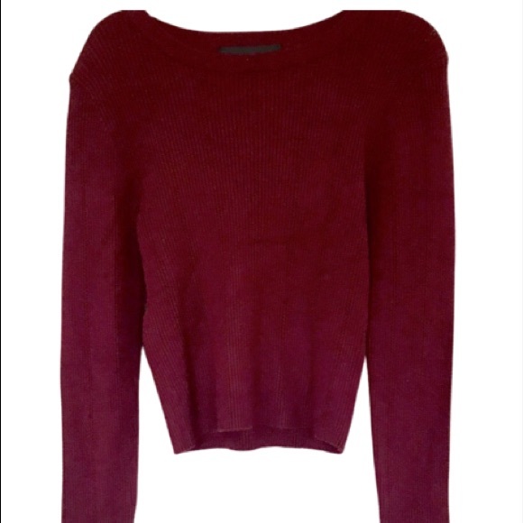 Forever 21 Sweaters - Forever 21 Burgundy Sweater, M